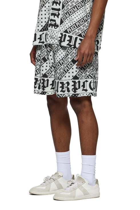 PURPLE BRAND P537 Lyocell Pull On Shorts Mens Apparel